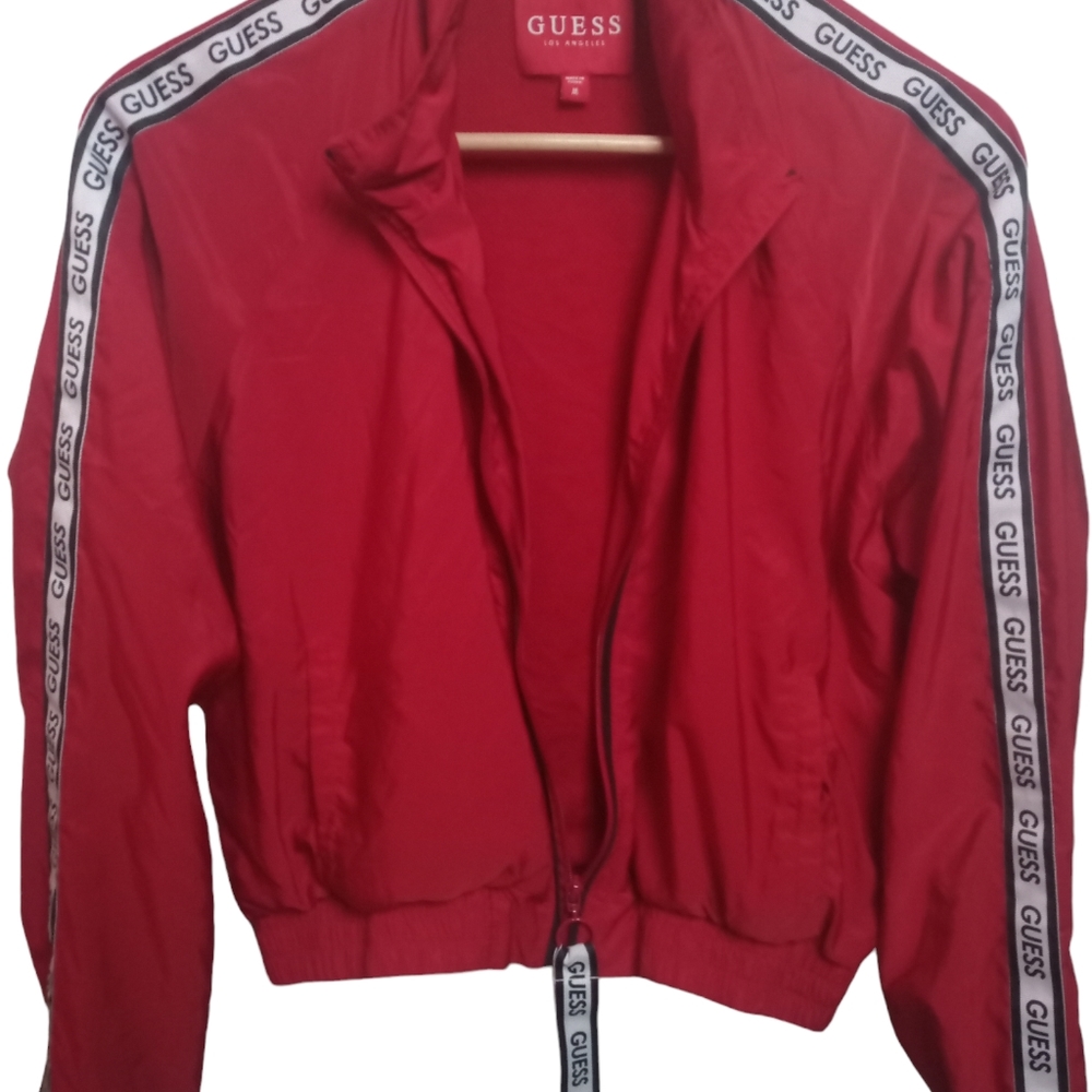 Guess blazer red- Women's M